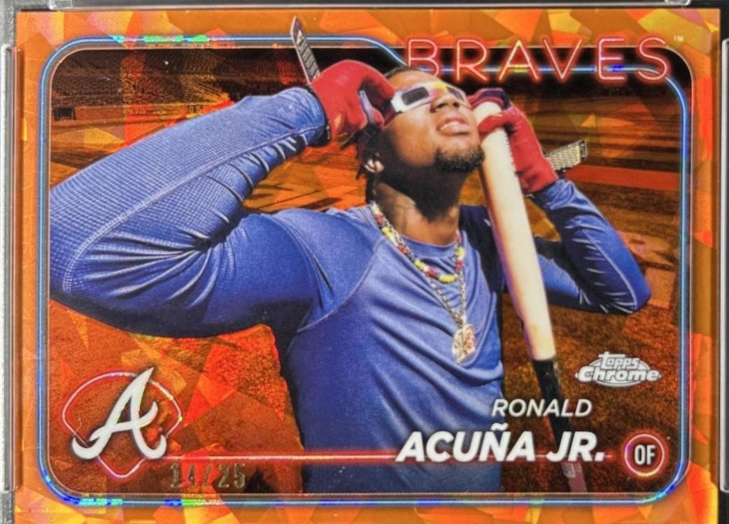 Ronald Acuna Jr. [Orange Image Variation] #1