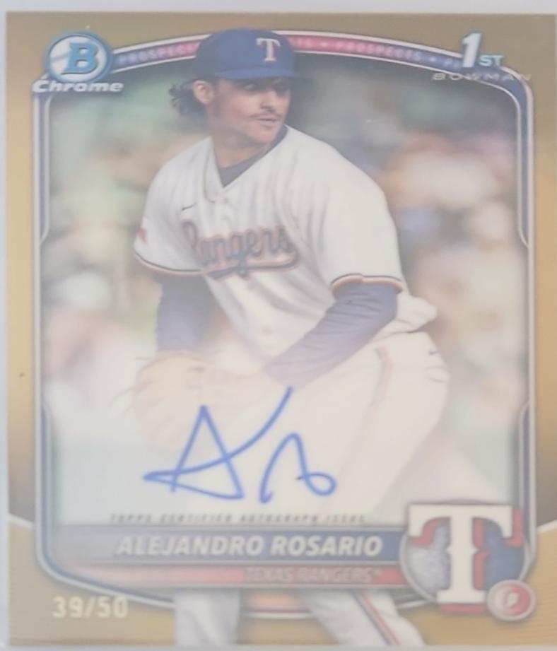 Alejandro Rosario [Gold Refractor] #CPA-ARO