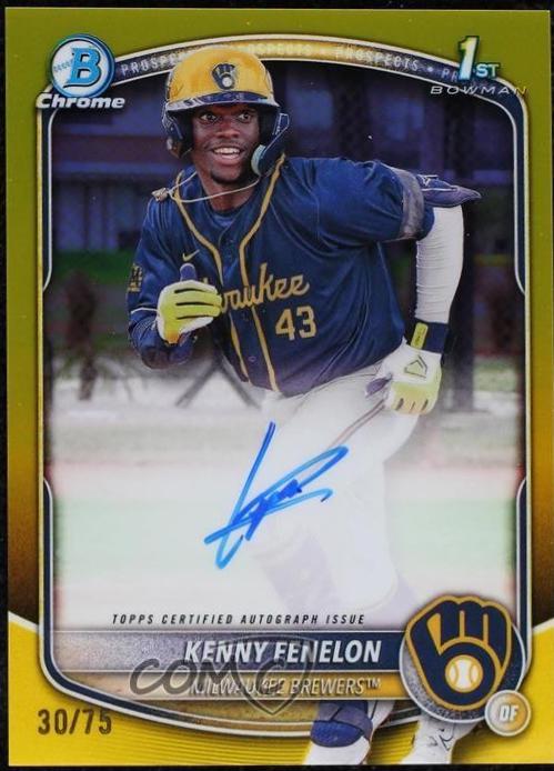 Kenny Fenelon [Yellow Refractor] #CPA-KF