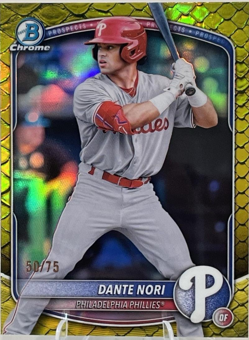 Dante Nori [Yellow Reptilian Refractor] #BDC-33