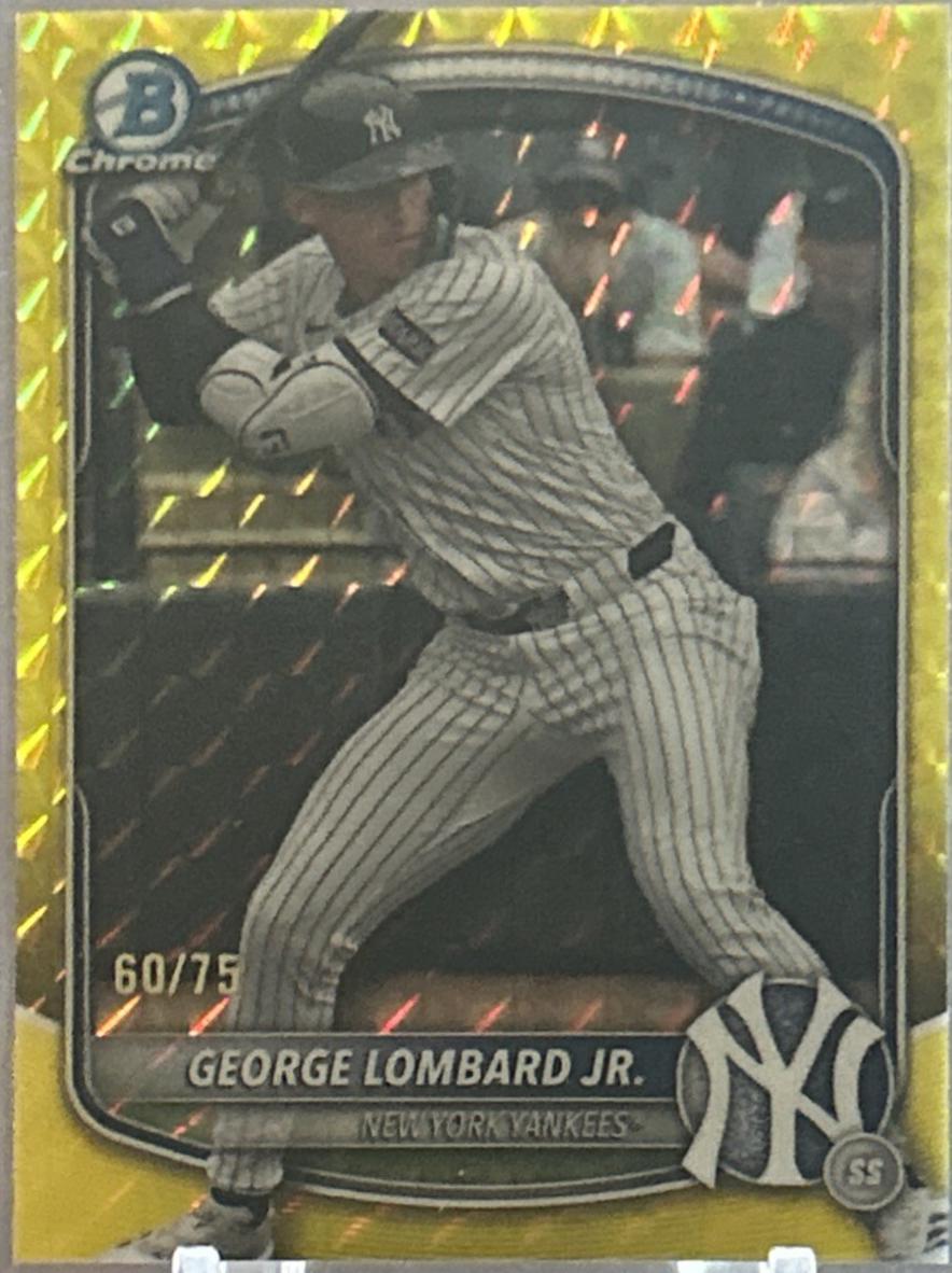 George Lombard Jr. [Yellow Geometric] #BDC-43