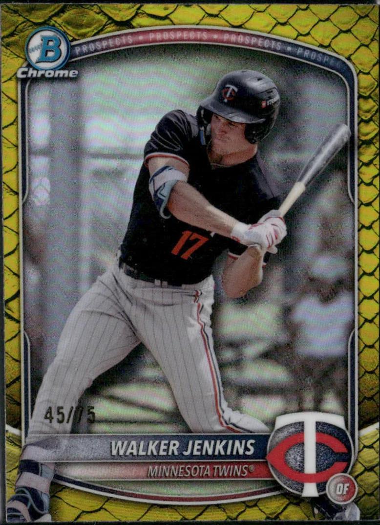 Walker Jenkins [Yellow Reptilian Refractor] #BDC-159