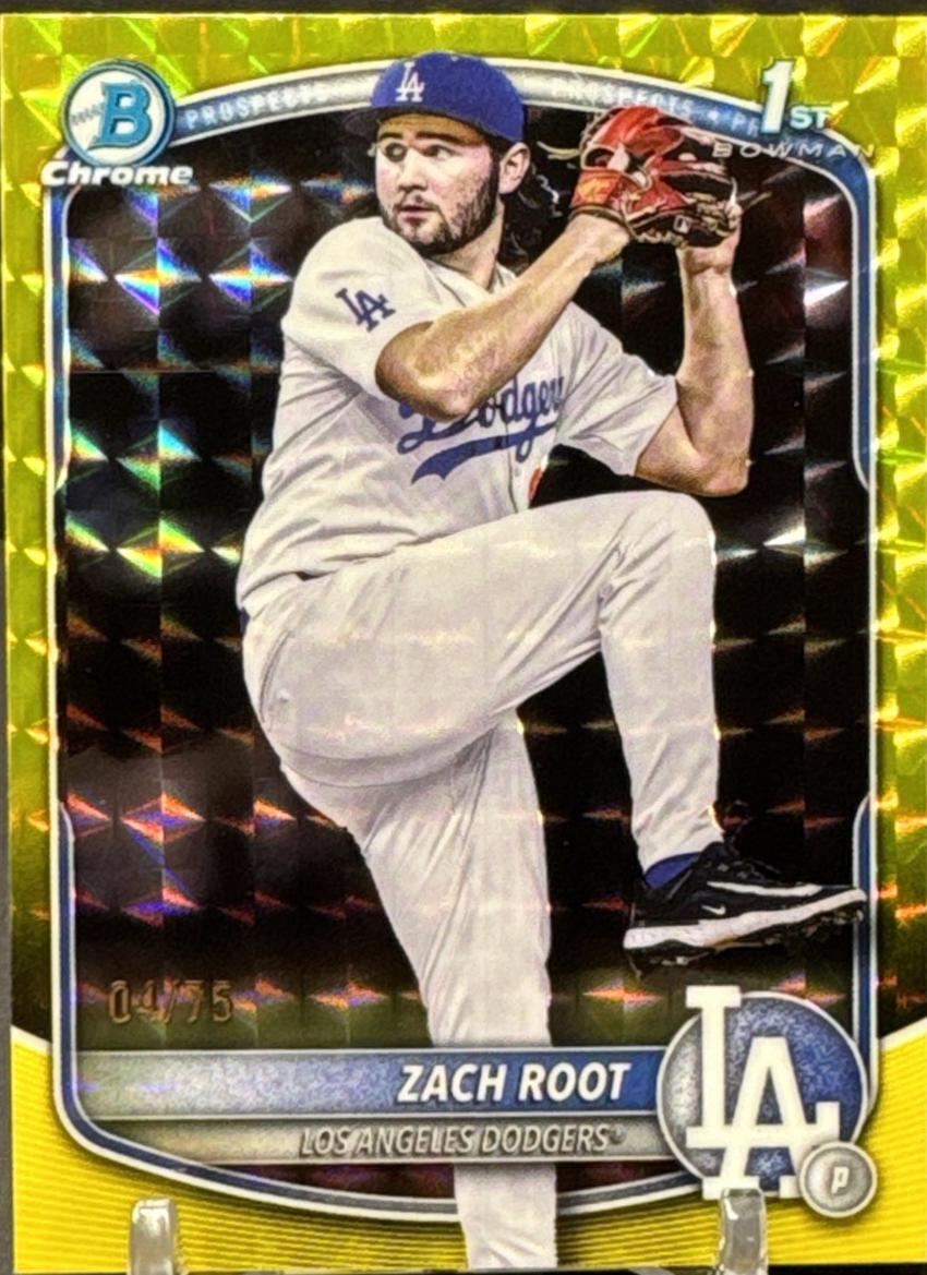 Zach Root [Yellow Geometric] #BDC-22