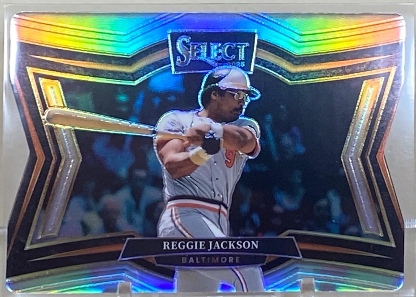 Reggie Jackson [Silver Die-Cut] #204