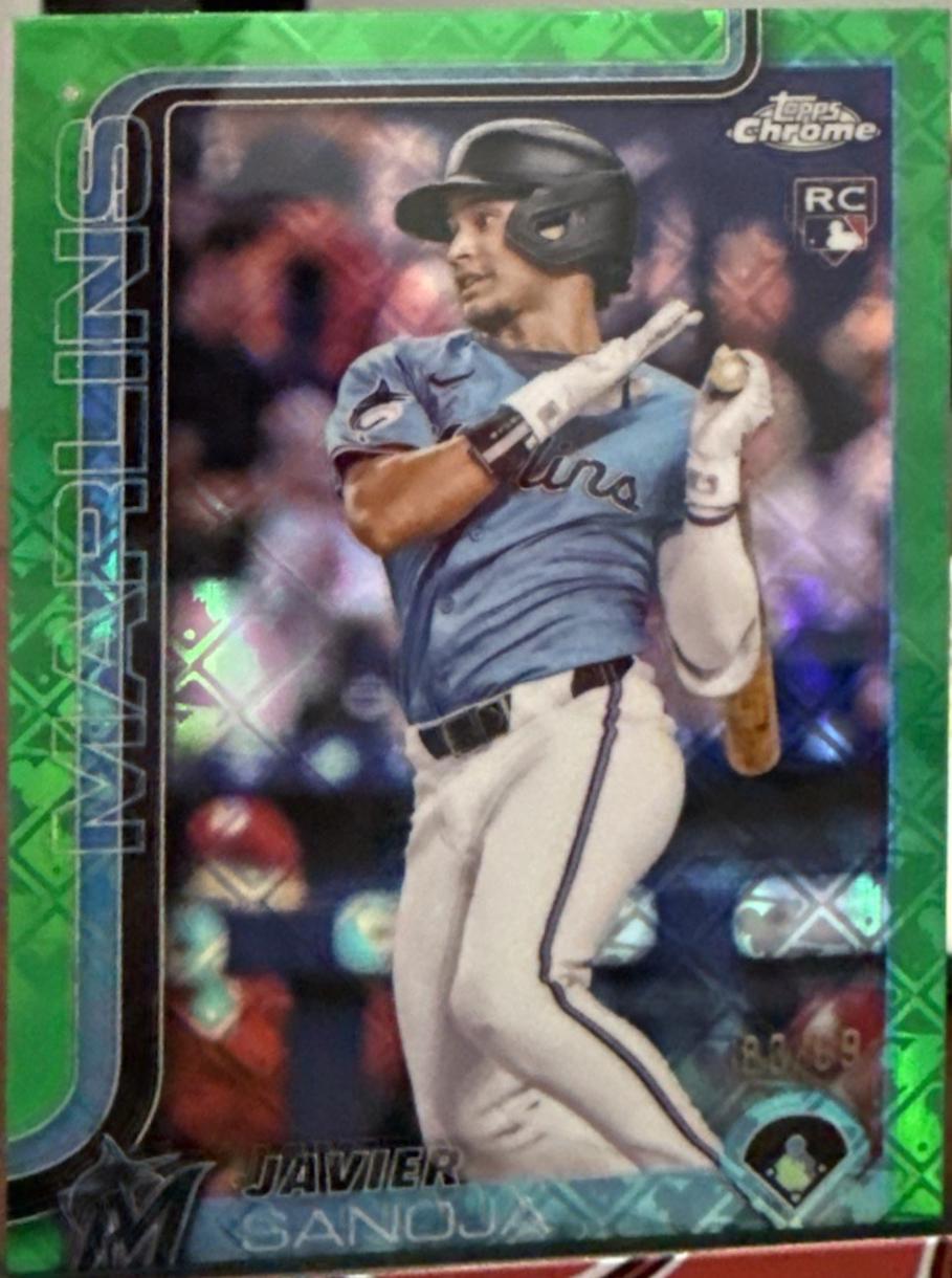 Javier Sanoja [Green Refractor] #76