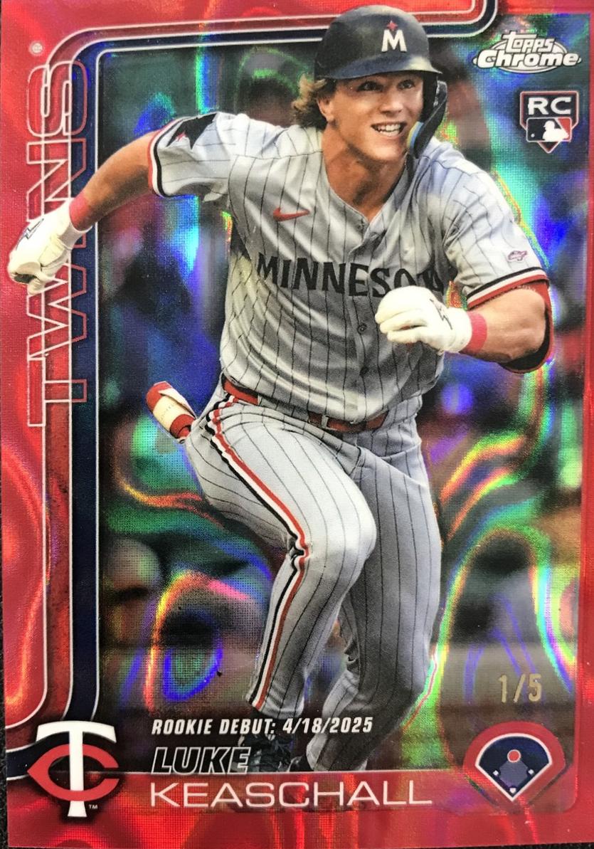Luke Keaschall [Red Lava Refractor] #USC134