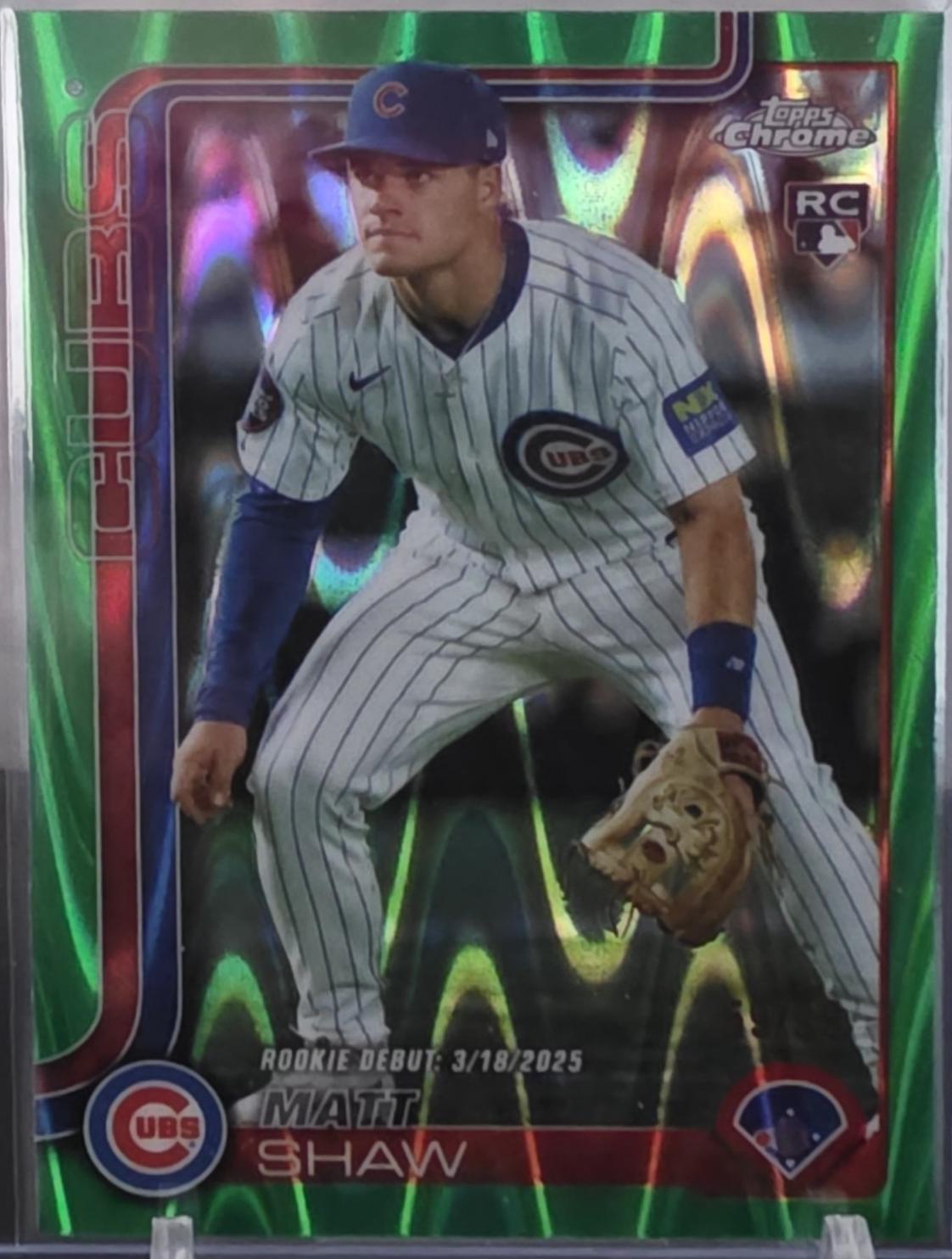 Matt Shaw [Green RayWave Refractor] #USC135