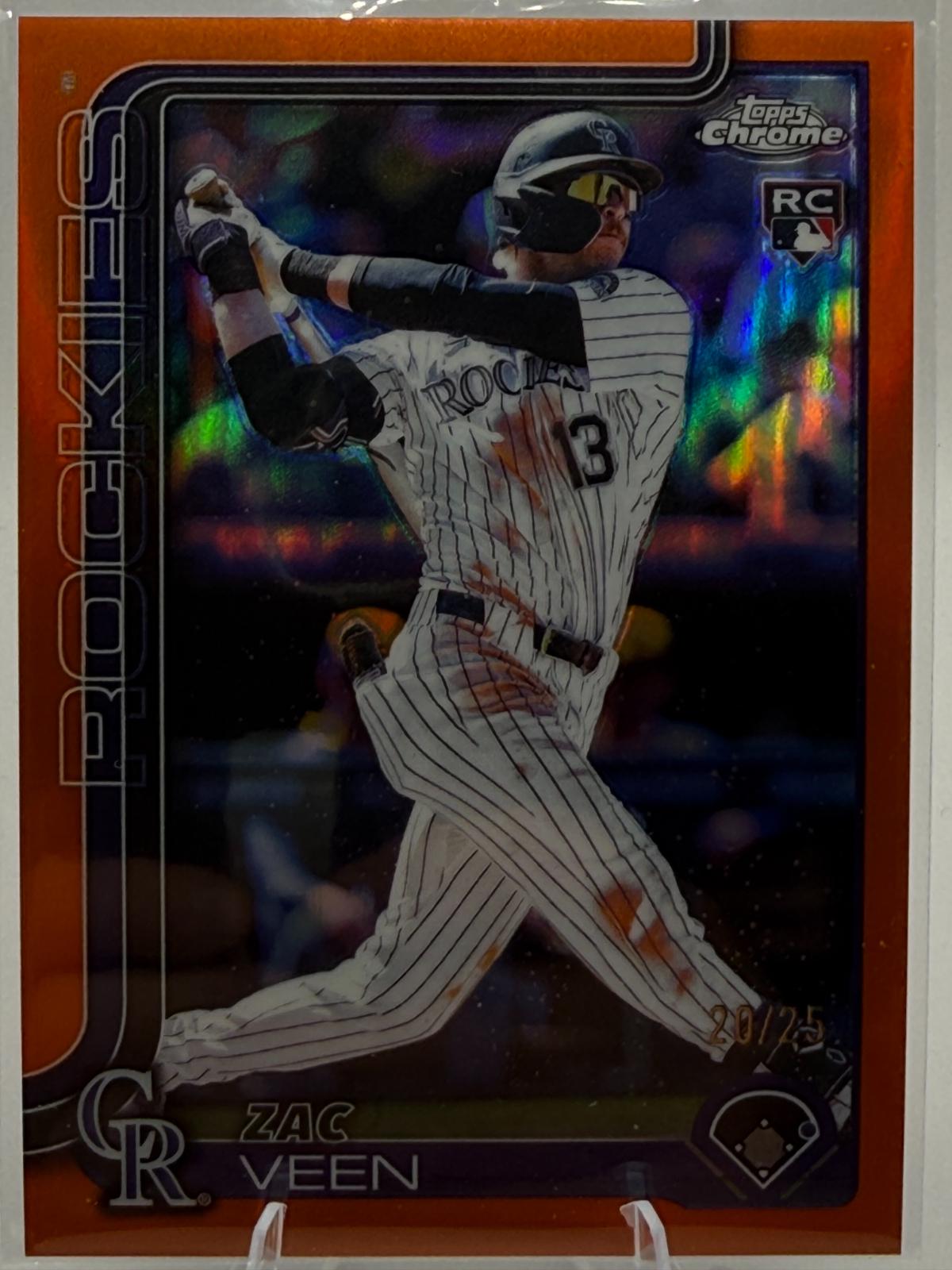 Zac Veen [Orange Refractor] #USC28