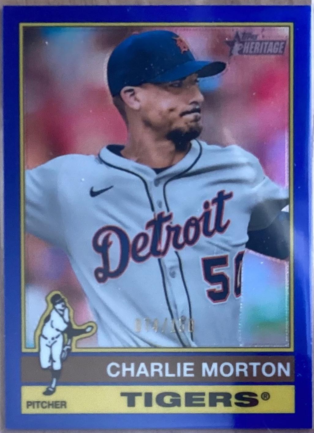 Charlie Morton [Blue Chrome] #508