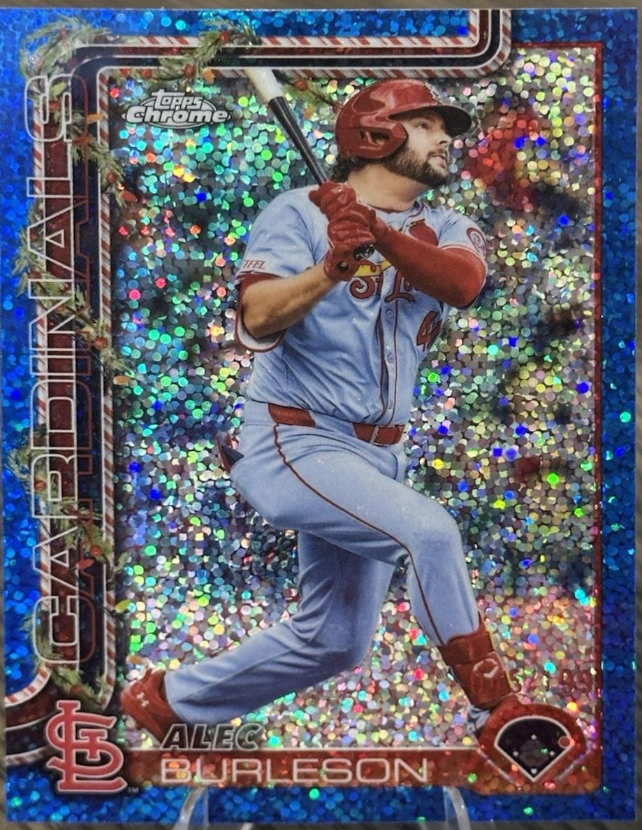 Alec Burleson [Blue Sparkle] #HC64