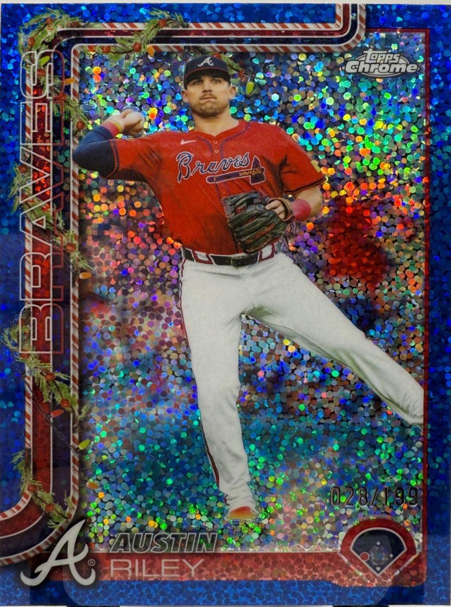 Austin Riley [Blue Sparkle] #HC86