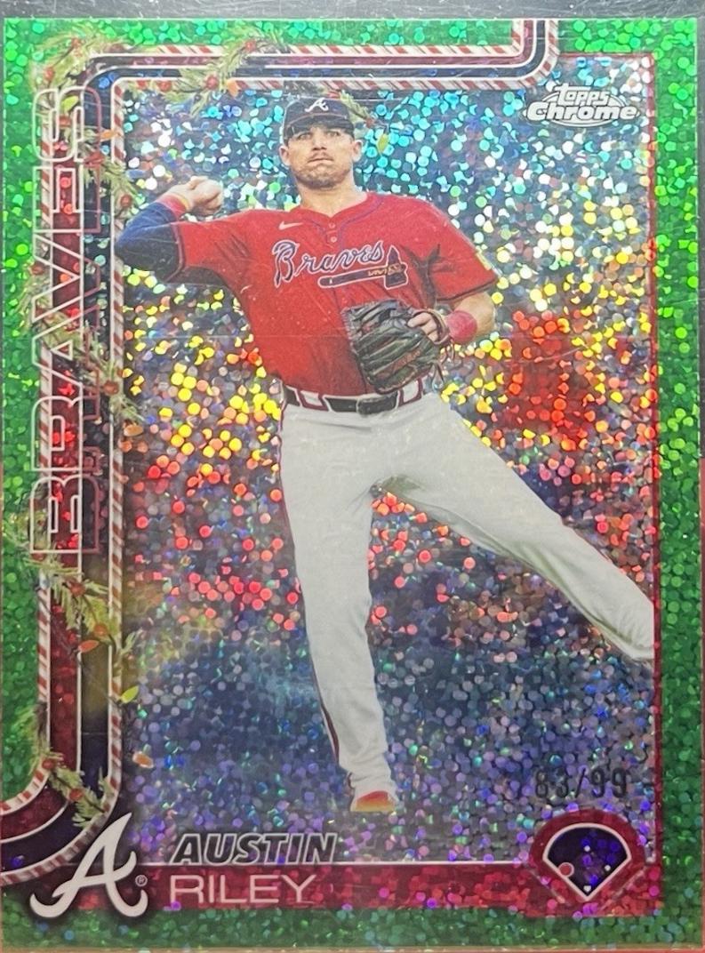 Austin Riley [Green Sparkle] #HC86