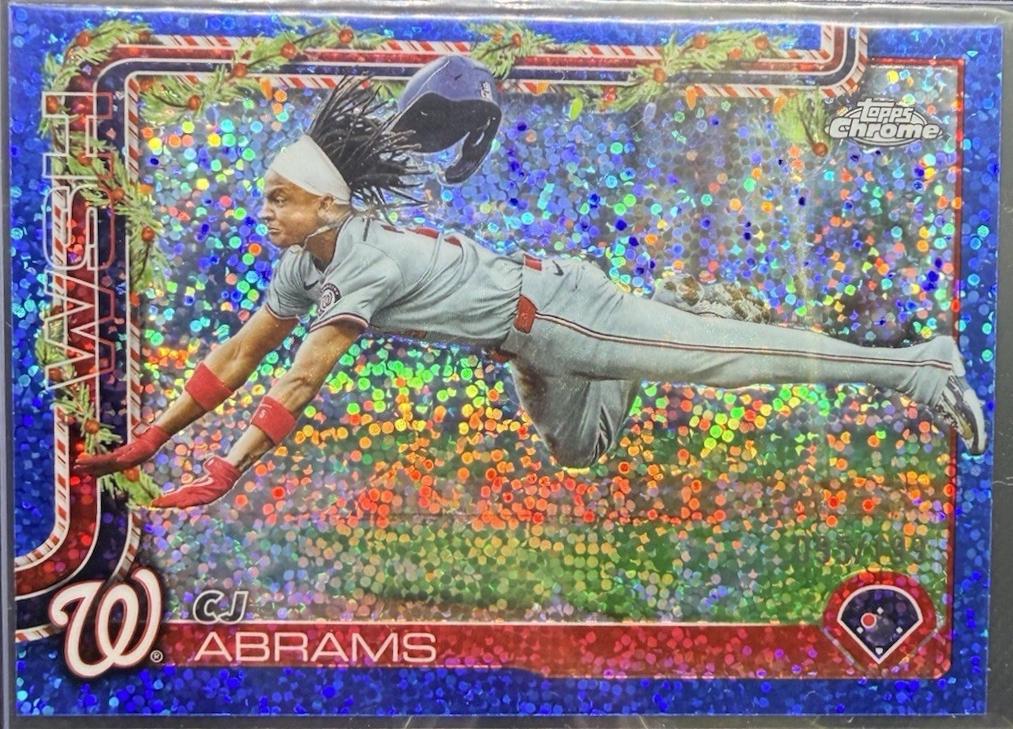 CJ Abrams [Blue Sparkle] #HC146