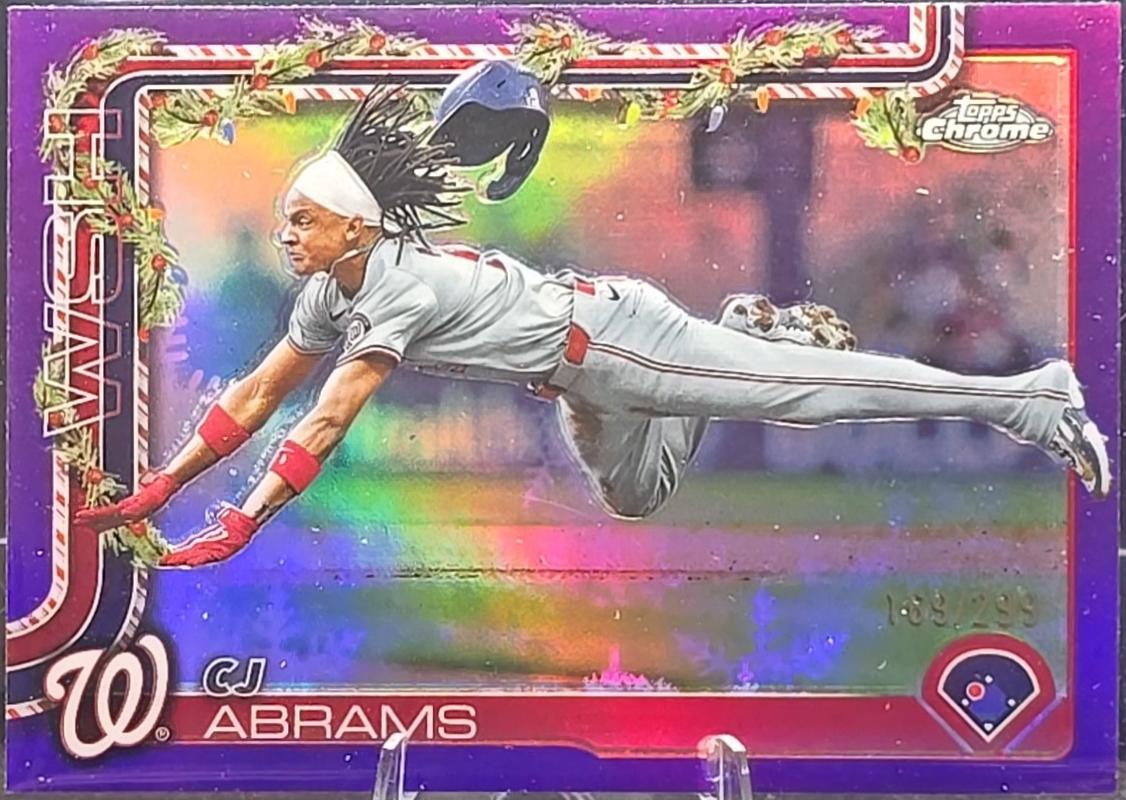 CJ Abrams [Purple] #HC146