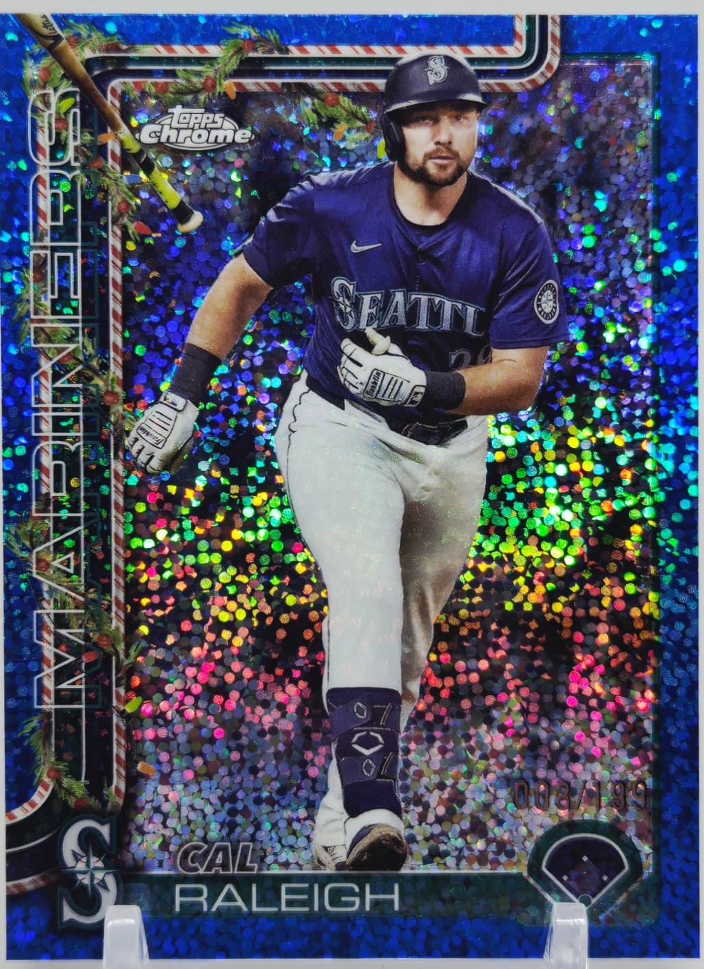Cal Raleigh [Blue Sparkle] #HC54