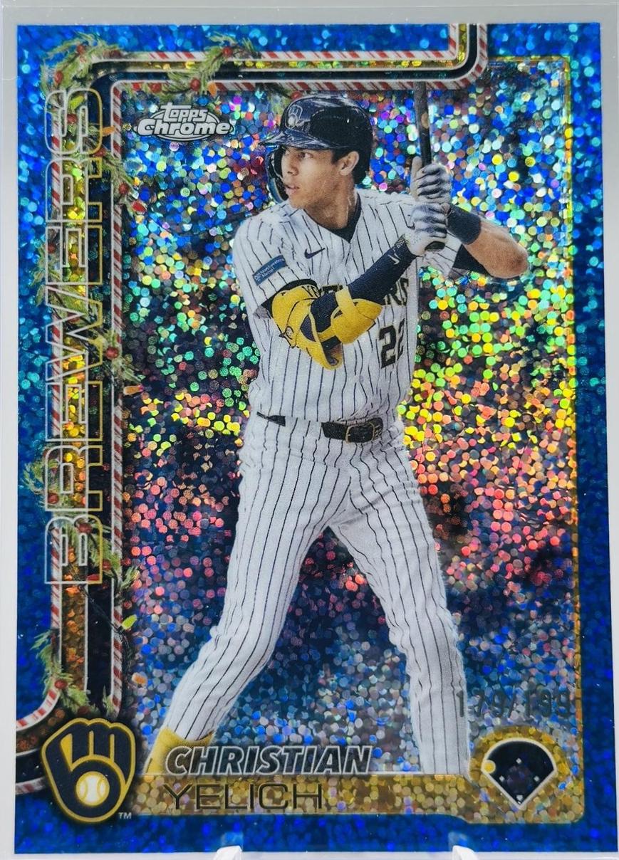 Christian Yelich [Blue Sparkle] #HC25
