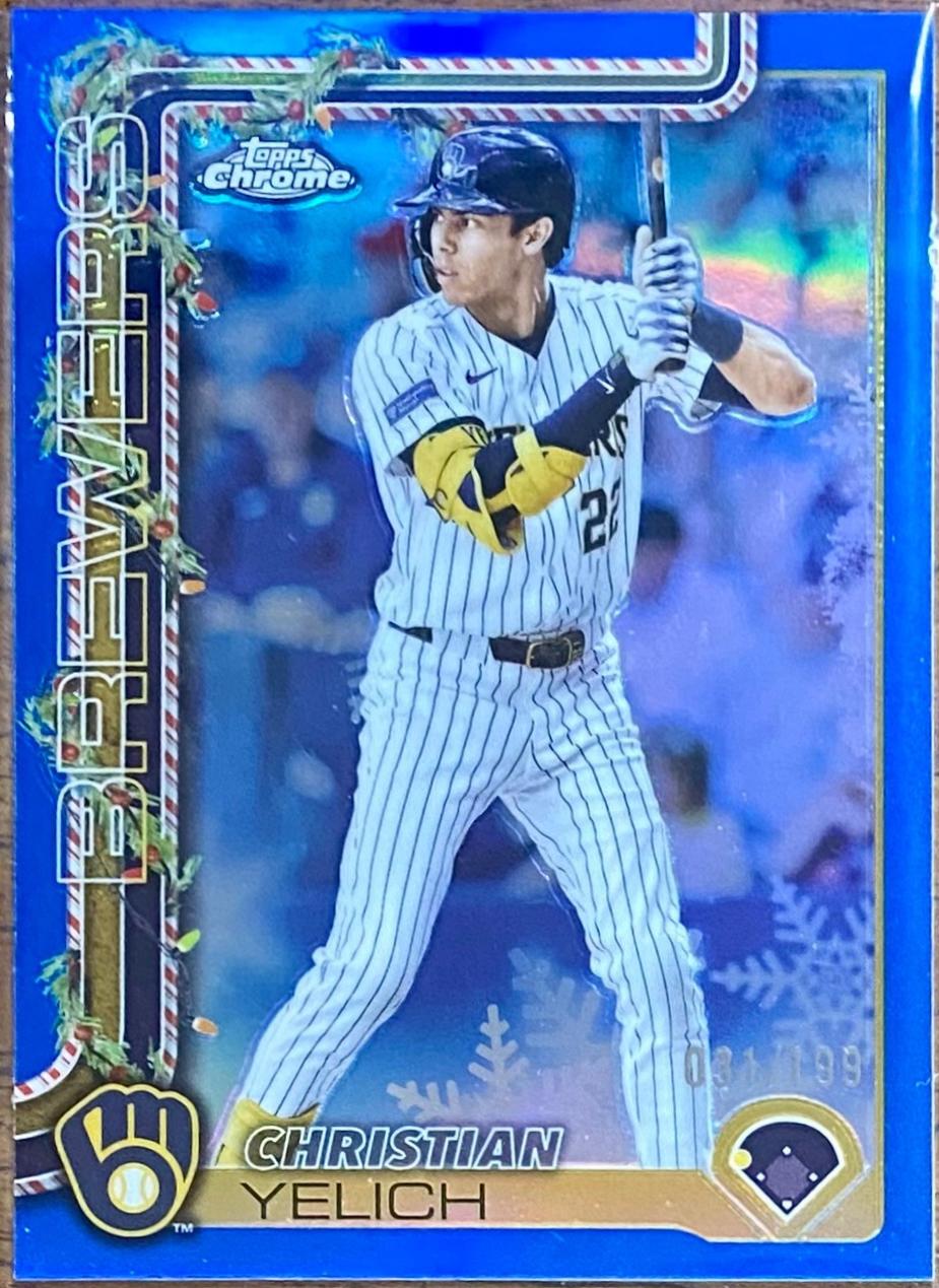 Christian Yelich [Blue] #HC25