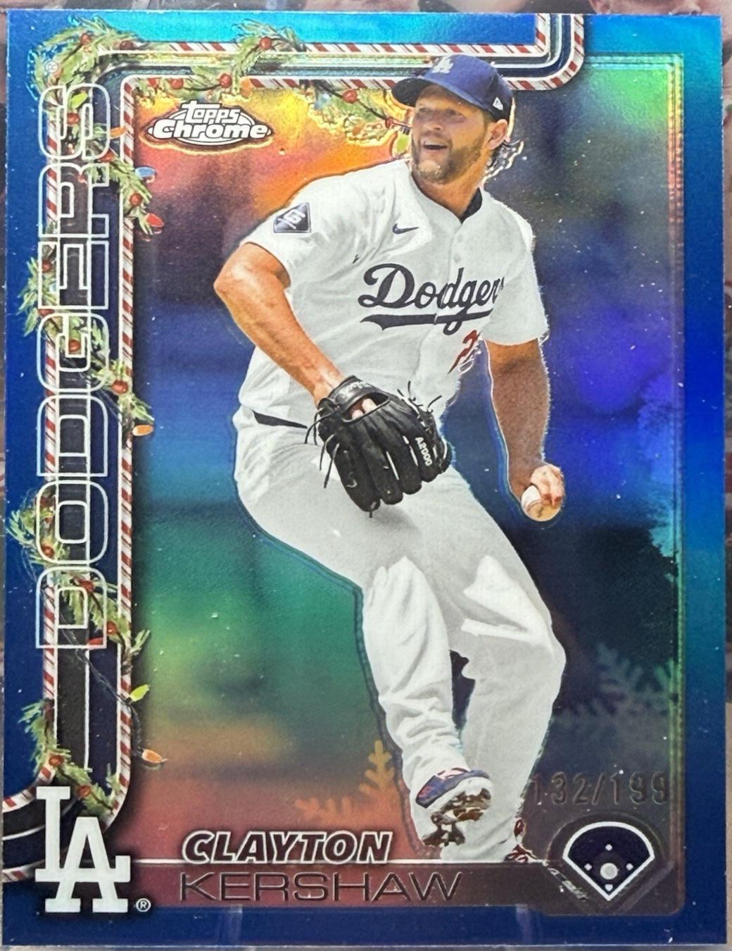 Clayton Kershaw [Blue] #HC126