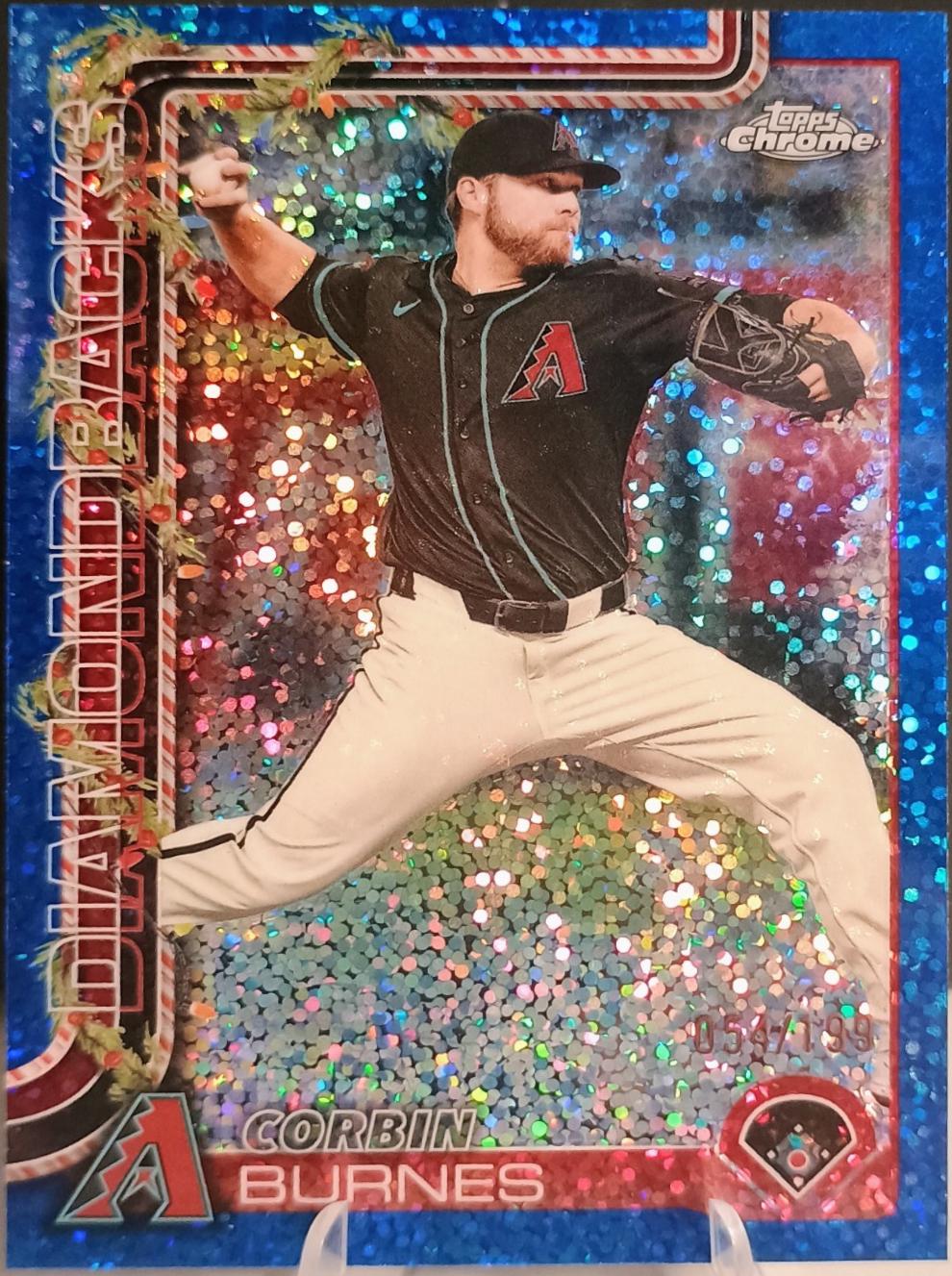 Corbin Burnes [Blue Sparkle] #HC185