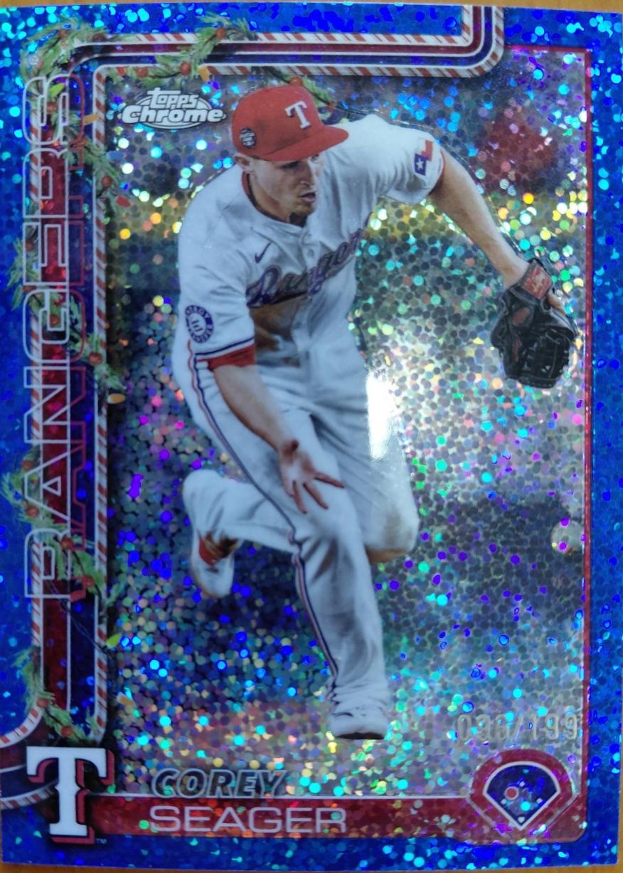 Corey Seager [Blue Sparkle] #HC125