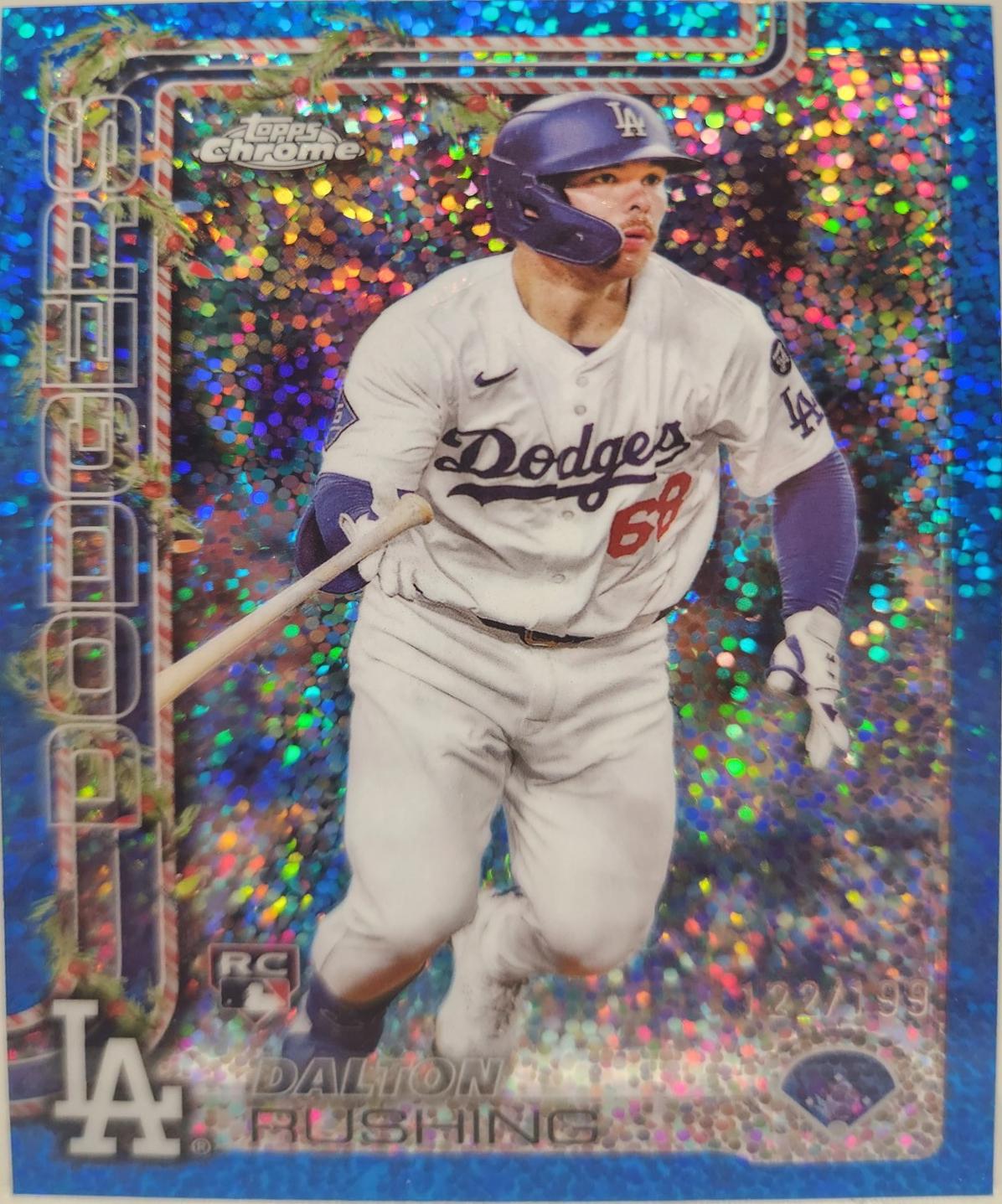 Dalton Rushing [Blue Sparkle] #HC105