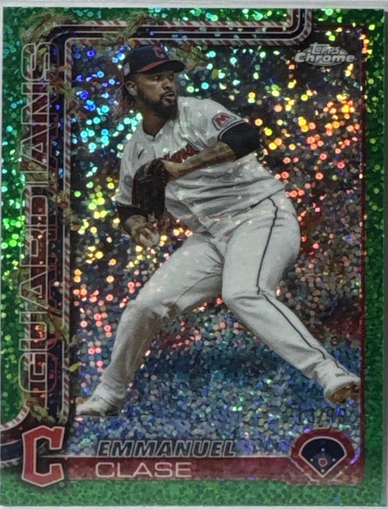 Emmanuel Clase [Green Sparkle] #HC96