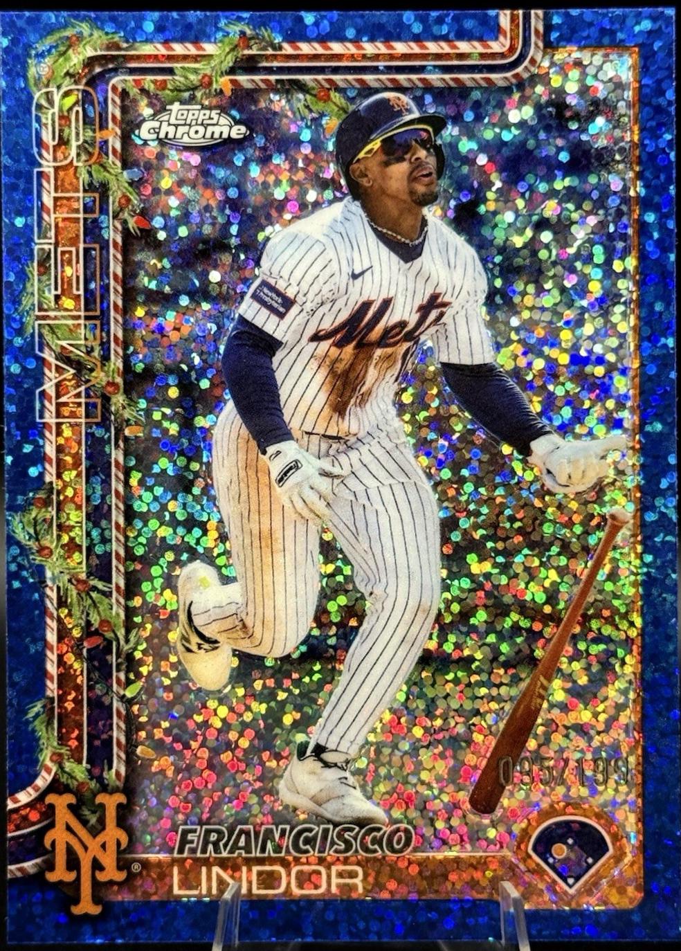 Francisco Lindor [Blue Sparkle] #HC171