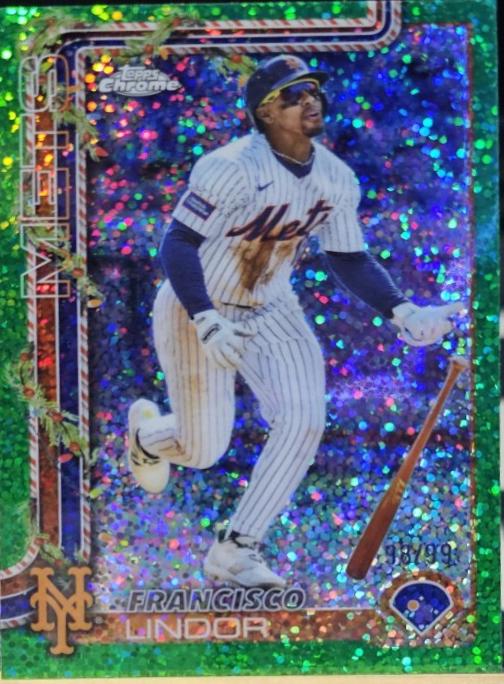 Francisco Lindor [Green Sparkle] #HC171