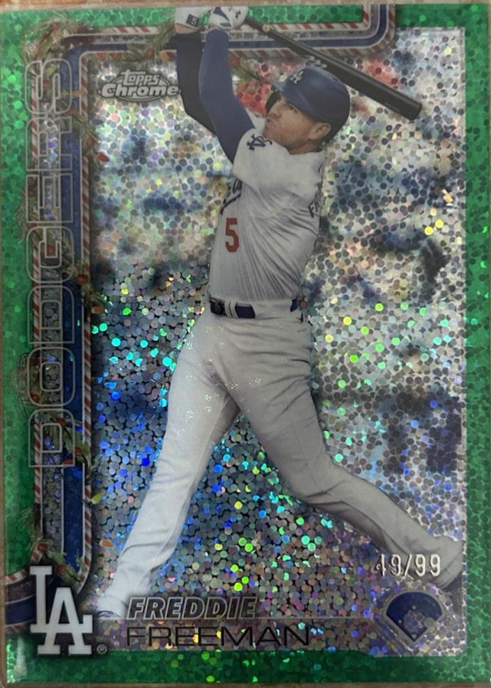 Freddie Freeman [Green Sparkle] #HC12