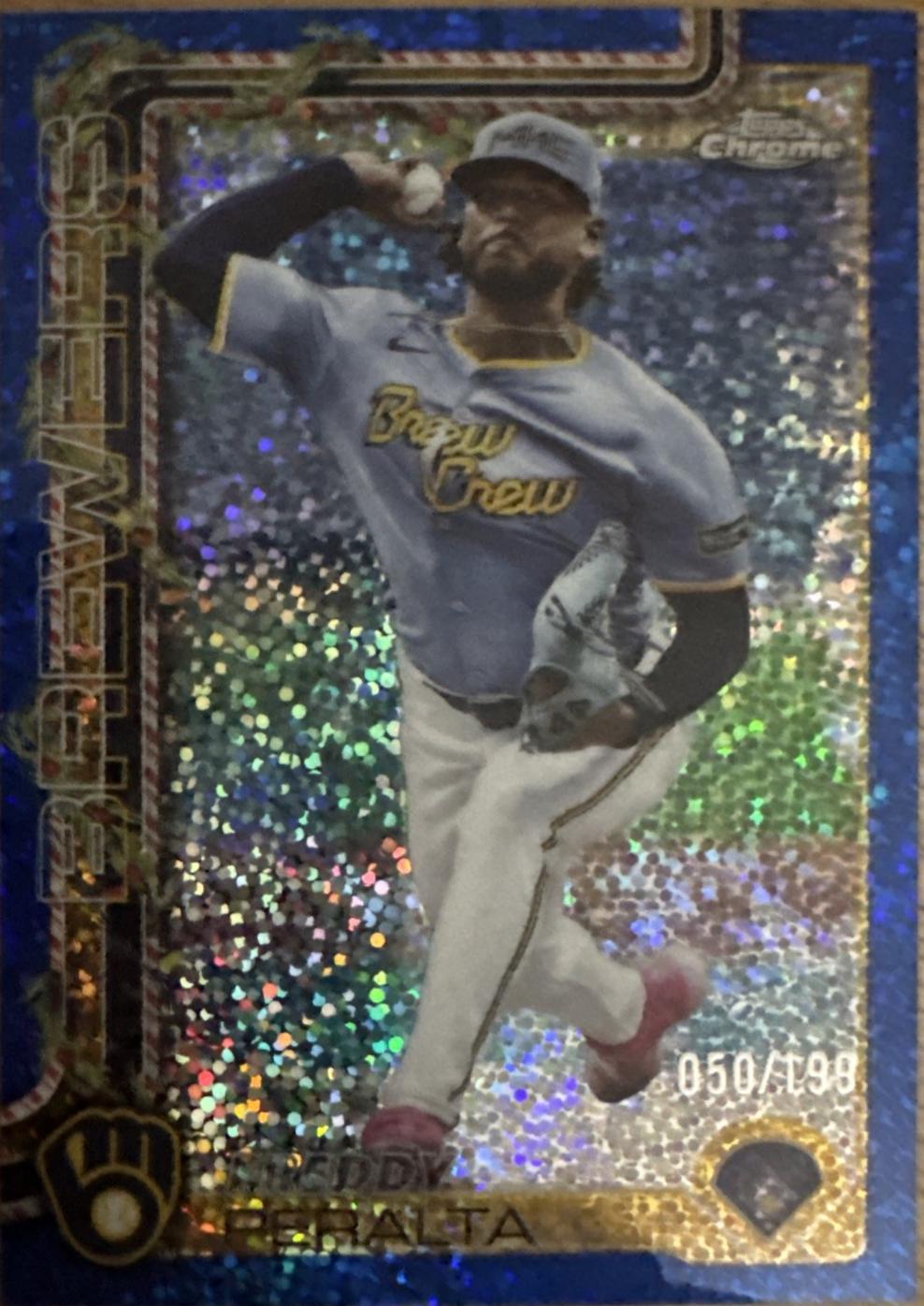 Freddy Peralta [Blue Sparkle] #HC99