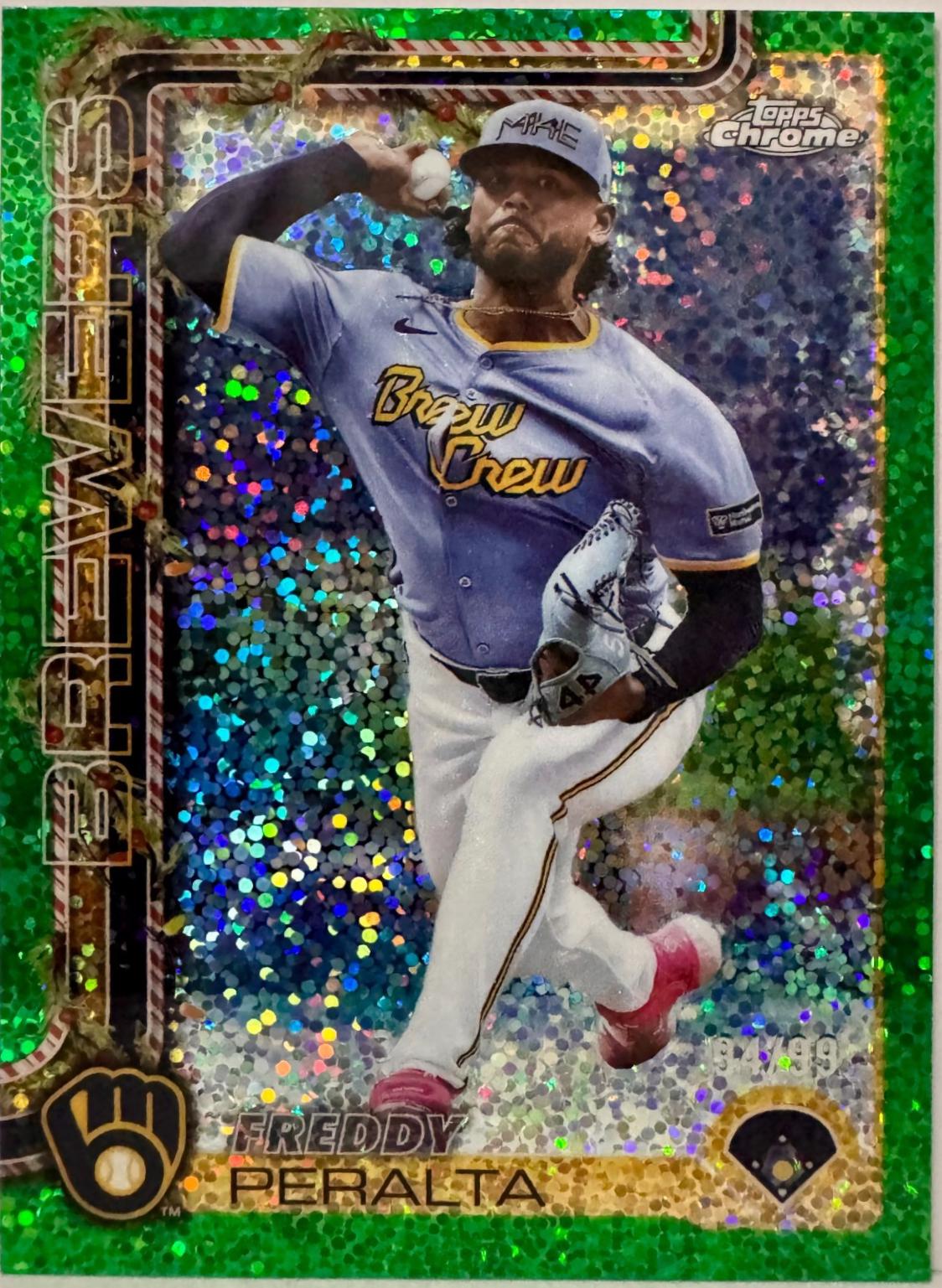 Freddy Peralta [Green Sparkle] #HC99