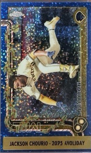 Jackson Chourio [Blue Sparkle] #HC182