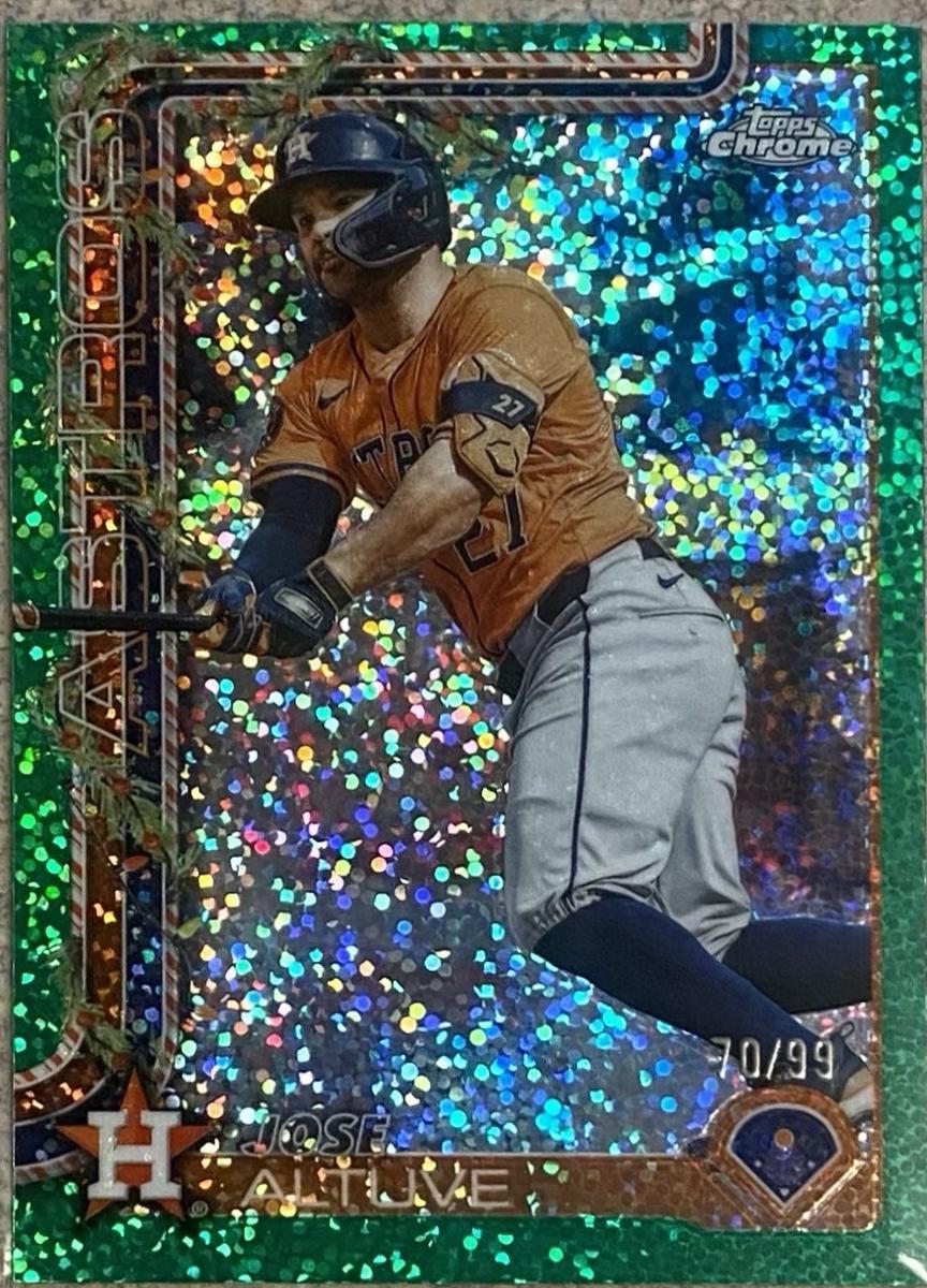 Jose Altuve [Green Sparkle] #HC163