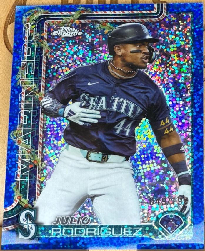 Julio Rodriguez [Blue Sparkle] #HC186