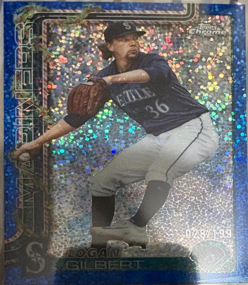 Logan Gilbert [Blue Sparkle] #HC83