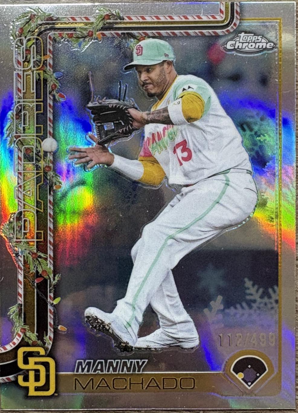 Manny Machado [Refractor] #HC91