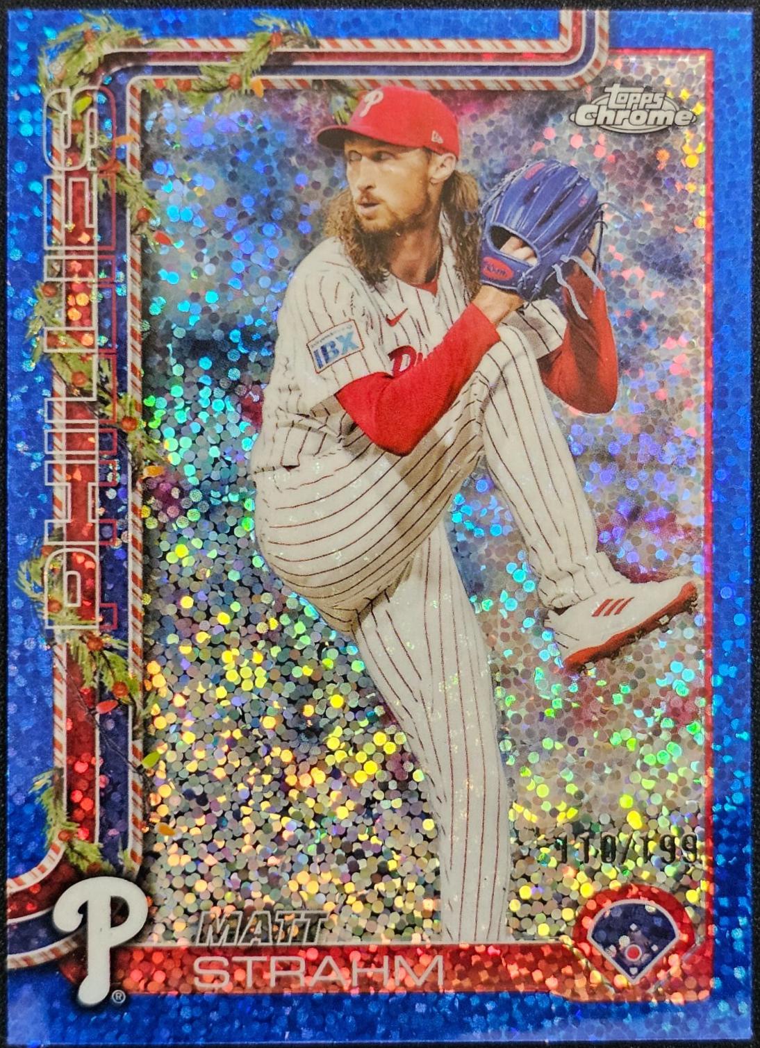 Matt Strahm [Blue Sparkle] #HC71