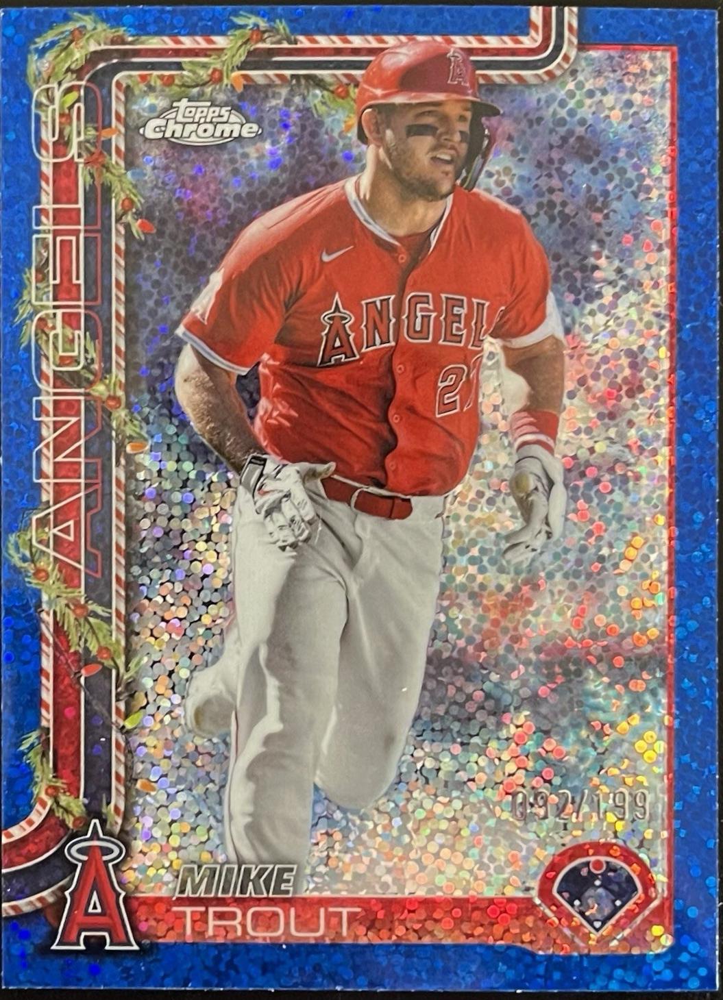 Mike Trout [Blue Sparkle] #HC50