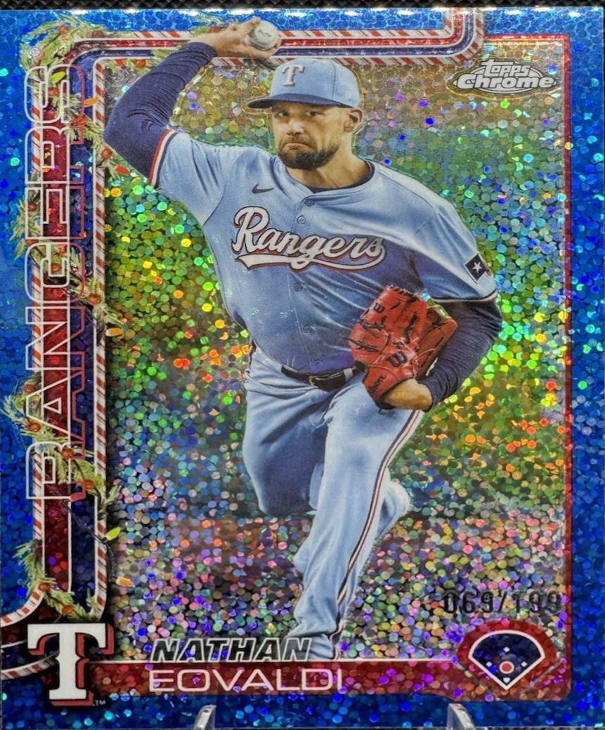 Nathan Eovaldi [Blue Sparkle] #HC47