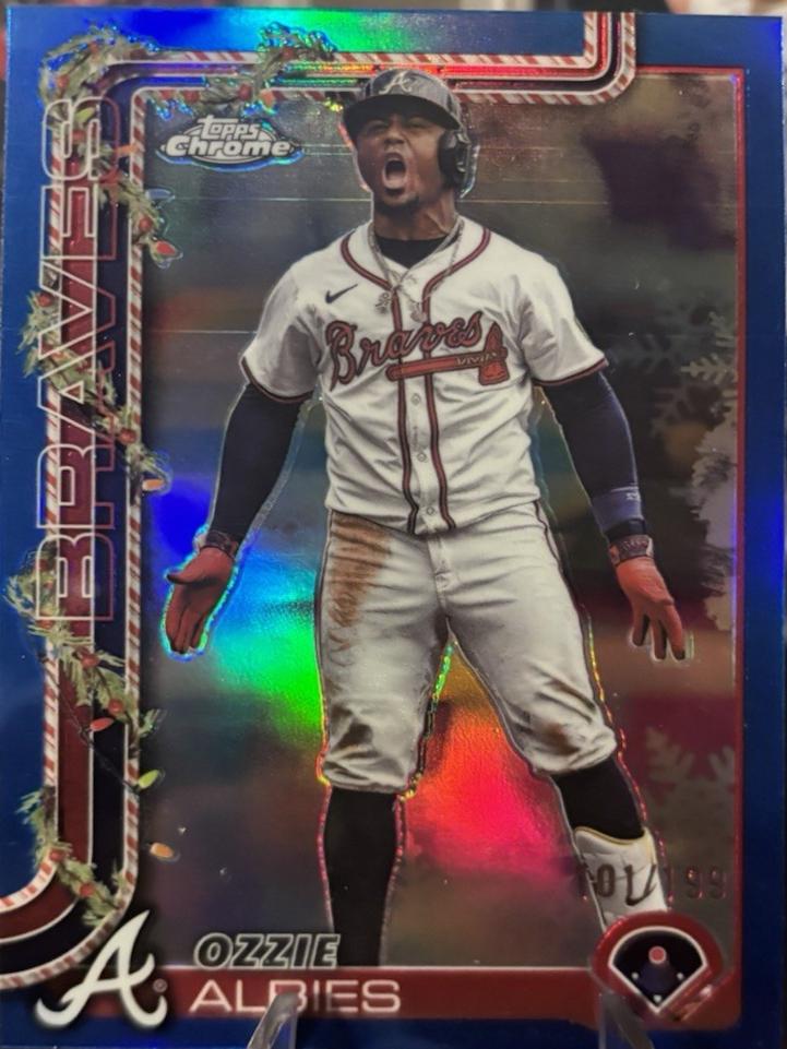 Ozzie Albies [Blue] #HC36