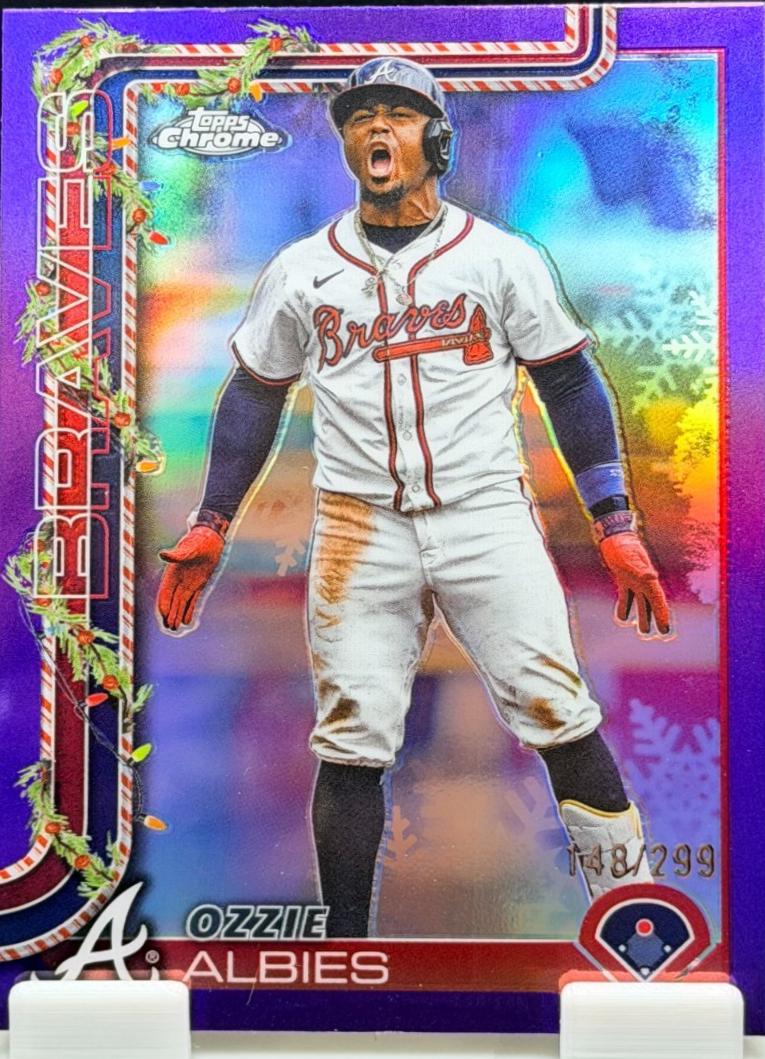Ozzie Albies [Purple] #HC36