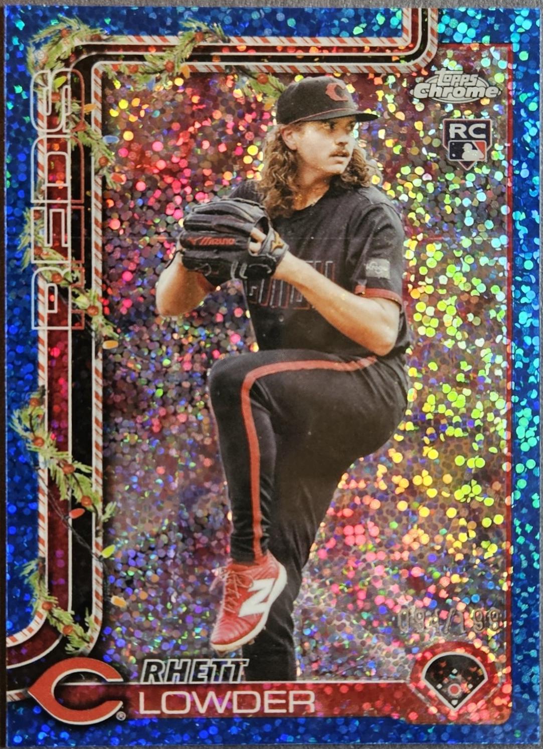 Rhett Lowder [Blue Sparkle] #HC104