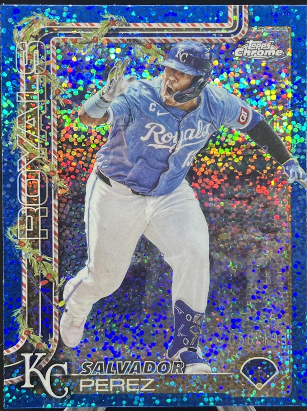 Salvador Perez [Blue Sparkle] #HC116