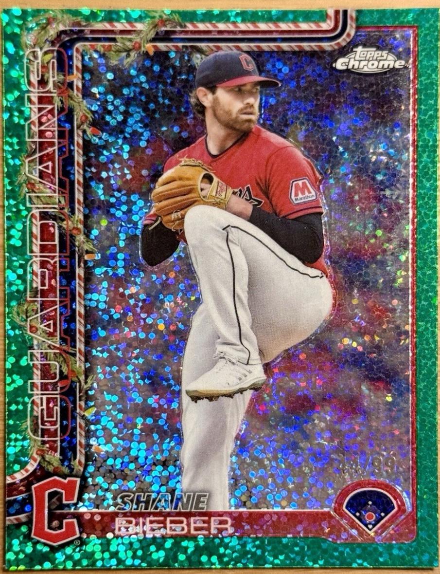 Shane Bieber [Green Sparkle] #HC95