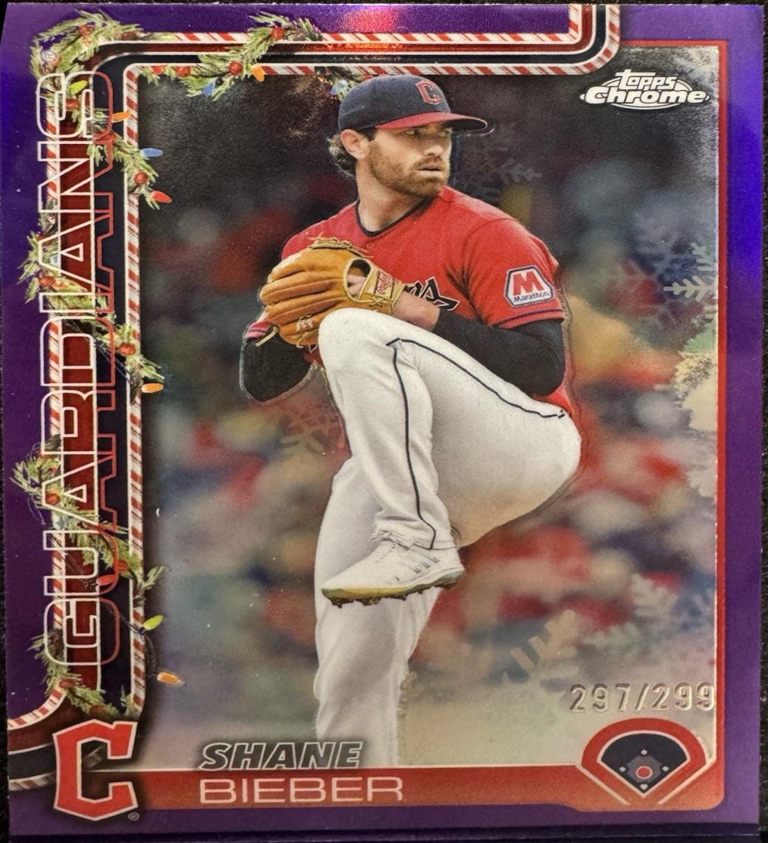 Shane Bieber [Purple] #HC95