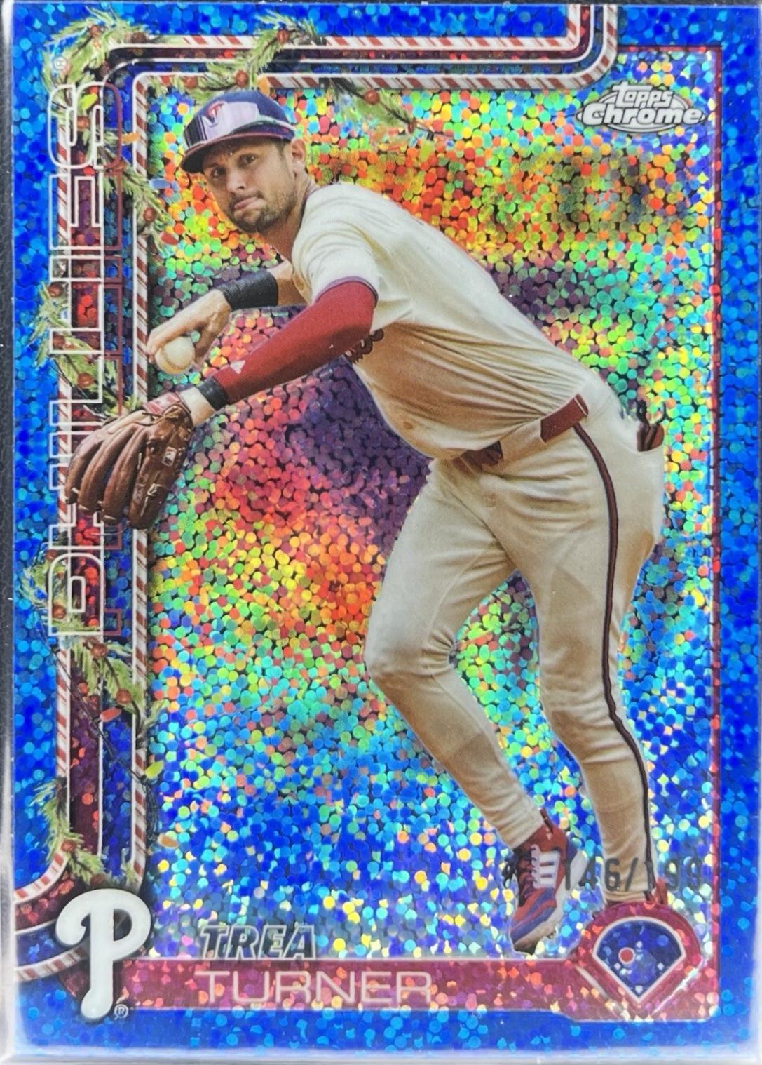 Trea Turner [Blue Sparkle] #HC90