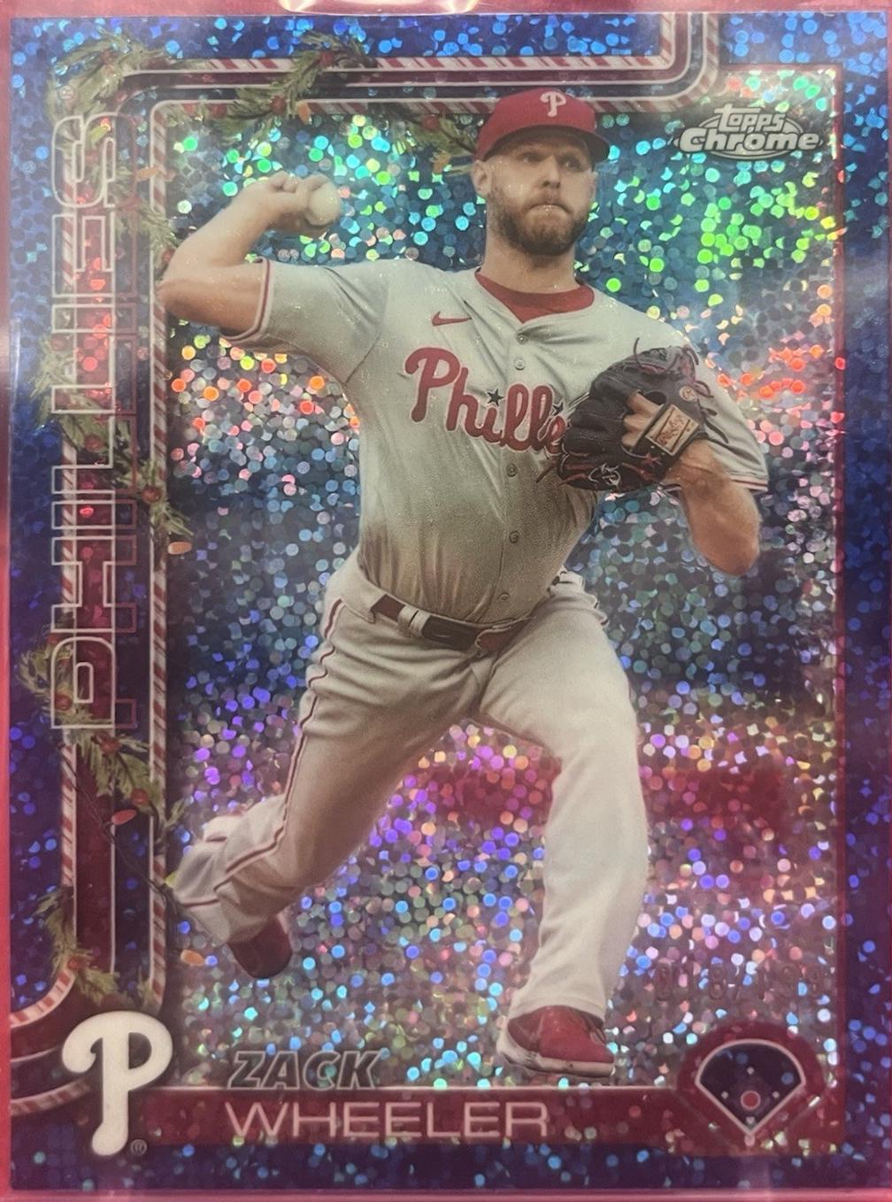Zack Wheeler [Blue Sparkle] #HC179