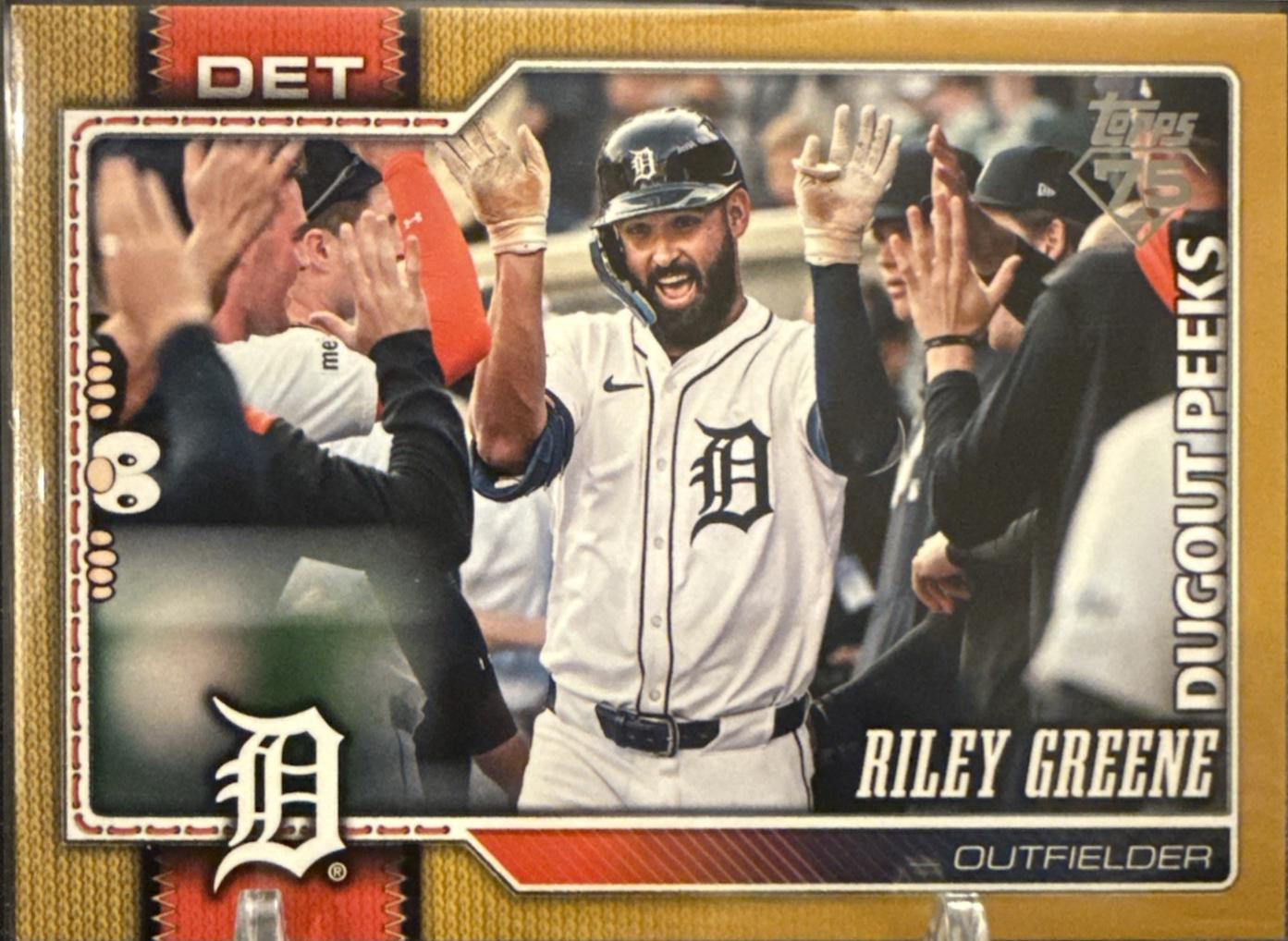 Riley Greene [Gold Dugout Peeks] #209