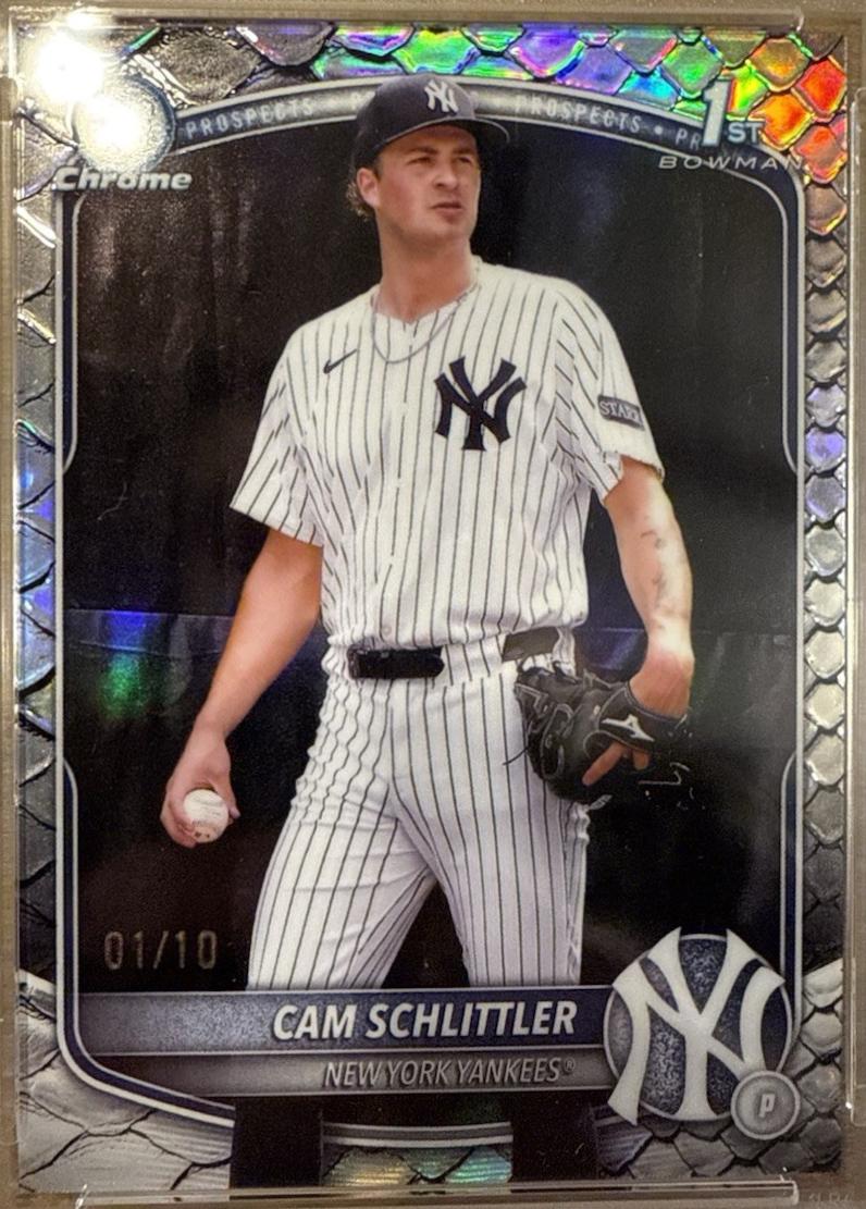 Cam Schlittler [Reptilian Black] #BCP-166