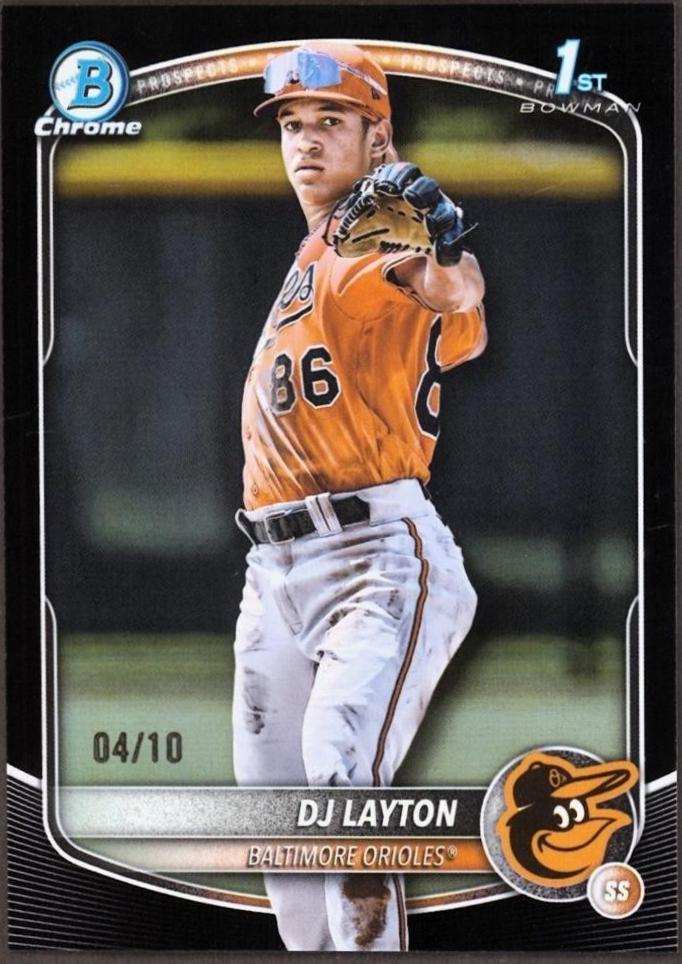 DJ Layton [Black Refractor] #BCP-252